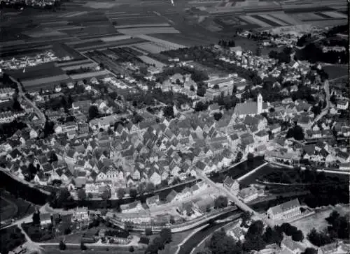 Foto Riedlingen an der Donau Württemberg, Fliegeraufnahme