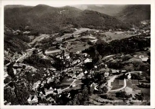 Ak Bühlertal im Schwarzwald, Fliegeraufnahme