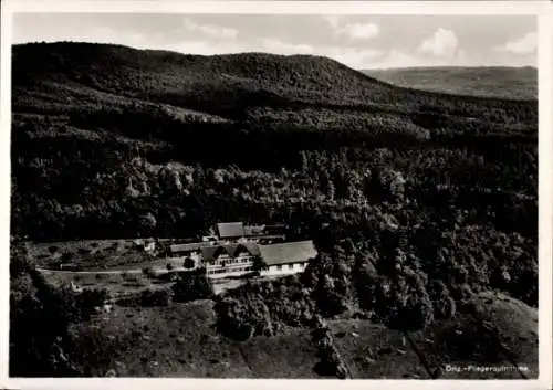 Ak Michelau im Steigerwald Unterfranken, Gasthaus Waldesruh, Luftbild