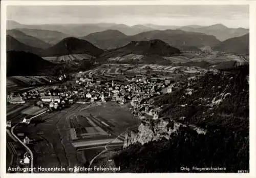 Ak Hauenstein in der Pfalz, Fliegeraufnahme