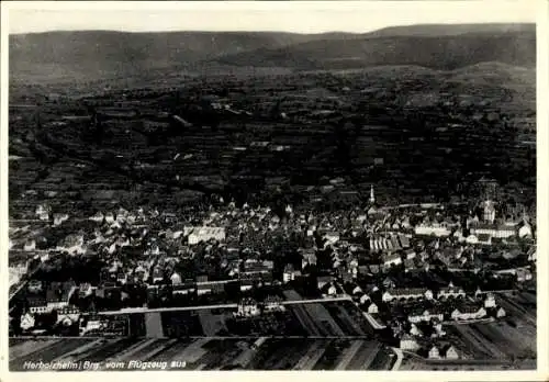 Ak Herbolzheim im Breisgau Schwarzwald, Fliegeraufnahme