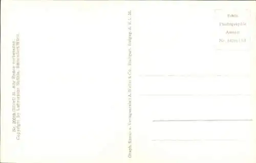 Ak Tutzing am Starnberger See Oberbayern, Fliegeraufnahme