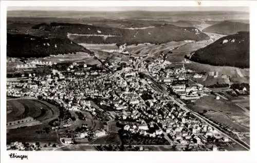 Ak Ebingen Albstadt in Württemberg, Fliegeraufnahme