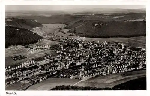 Ak Ebingen Albstadt in Württemberg, Fliegeraufnahme