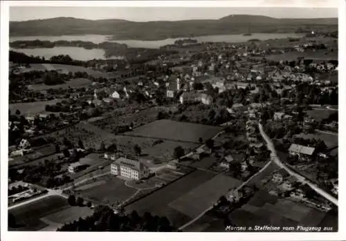 Ak Murnau am Staffelsee, Fliegeraufnahme