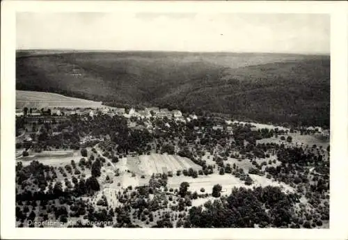 Ak Diegelsberg Uhingen an der Fils, Fliegeraufnahme