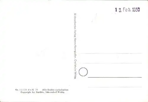 Ak Sulz am Neckar, Fliegeraufnahme, Kloster Sulz