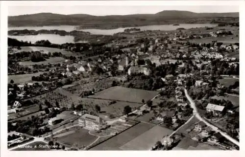 Ak Murnau am Staffelsee, Fliegeraufnahme