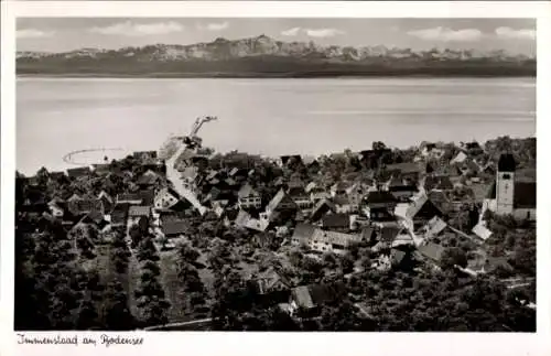 Ak Immenstaad am Bodensee, Fliegeraufnahme