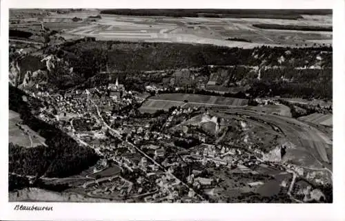 Ak Blaubeuren in Württemberg, Fliegeraufnahme