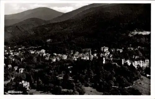 Ak Badenweiler im Schwarzwald, Fliegeraufnahme