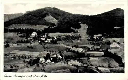 Ak Schweigmatt Raitbach Schopfheim in Baden, Fliegeraufnahme