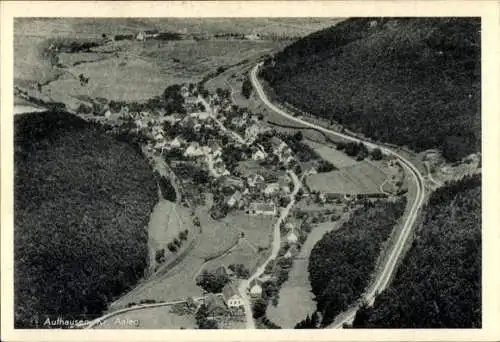 Ak Aufhausen Bopfingen im Ostalbkreis, Fliegeraufnahme