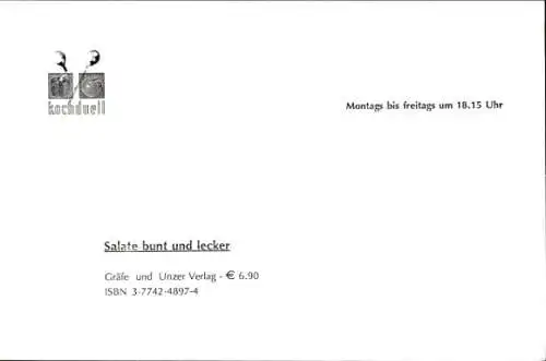 Ak Moderatorin Petra Diaz, Portrait, Kochduell, Autogramm