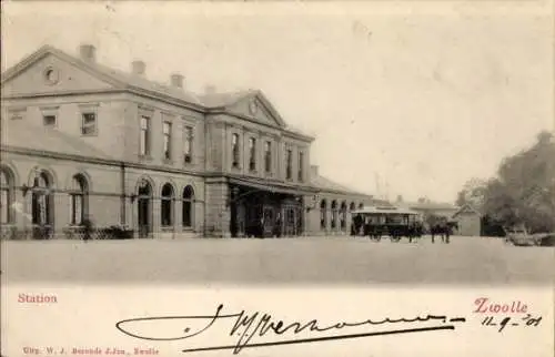 Ak Zwolle Overijssel Nederland, Station