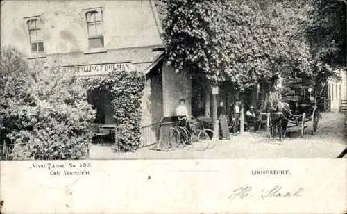 Ak Loosdrecht Nordholland Niederlande, Café Vaartzicht