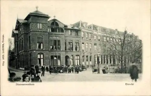 Ak Utrecht Nederland, Diaconessenhuis