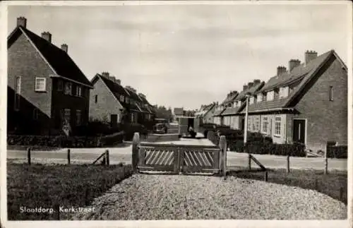 Ak Slootdorp Noord-Holland, Kerkstraat