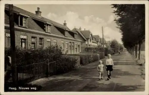 Ak Heeg Friesland Nederland, Nieuwe weg