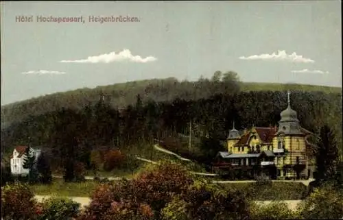 Ak Heigenbrücken im Spessart Unterfranken, Hotel Hochspessart