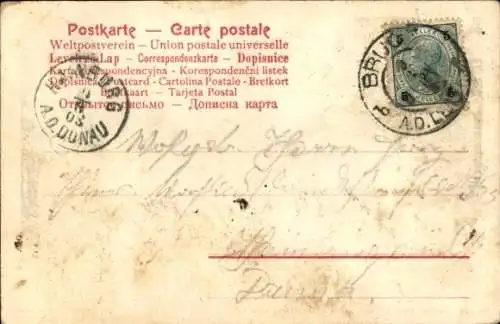 Ak Bruck an der Leitha in Niederösterreich, Kirchengasse