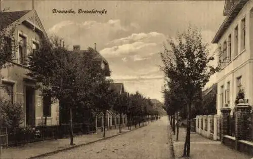 Ak Bramsche in Niedersachsen, Breuelstraße