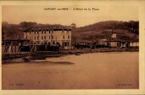 Ak Sanary sur Mer Var, L'Hotel de la Plage