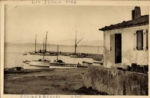 Ak Île de Porquerolles Îles d’Hyères Var, Hafen