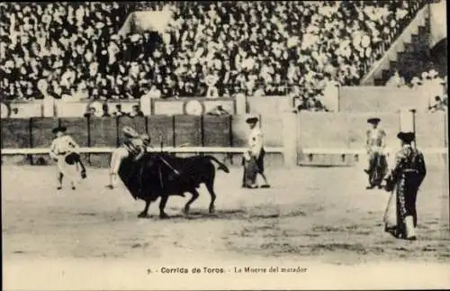 Ak Stierkampf, Muerte del matador