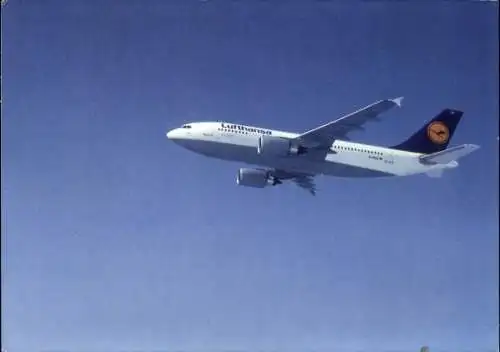 Ak Deutsches Passagierflugzeug, Lufthansa Airbus A 310-300