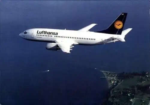 Ak Lufthansa Boeing 737-300 D-ABXT, Passagierflugzeug