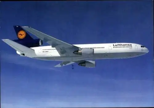 Ak Deutsches Passagierflugzeug, Lufthansa, McDonnell Douglas DC 10-30