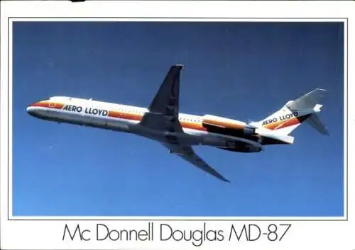 Ak Passagierflugzeug Aero Lloyd, Mc Donnell Douglas MD 87