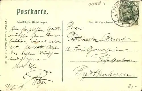 Ak Berlin Mitte, Brandenburger Tor, Auto, Bus