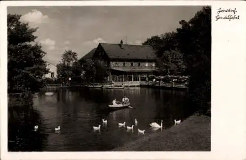 Ak Jonsdorf in Sachsen, Zittauer Gebirge, Hotel Gondelfahrt