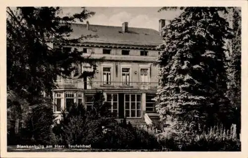 Ak Blankenburg am Harz, Sanatorium Teufelsbad