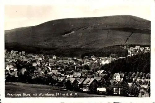 Ak Braunlage im Oberharz, Gesamtansicht