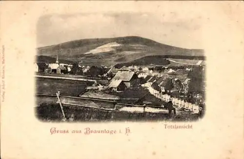 Ak Braunlage im Oberharz, Totalansicht