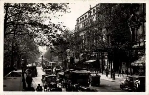 Ak Paris I Louvre, Boulevards