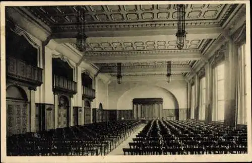 Ak Hamburg Mitte Neustadt, Holstenwall, Gewerbehaus, Großer Saal