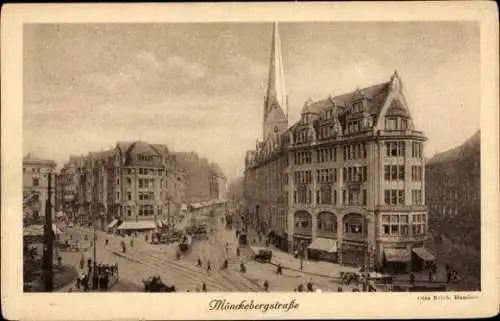 Ak Hamburg Mitte Altstadt, Mönckebergstraße