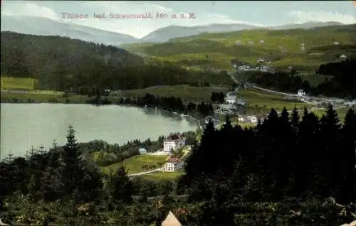 Ak Titisee Neustadt im Breisgau Hochschwarzwald, Gesamtansicht