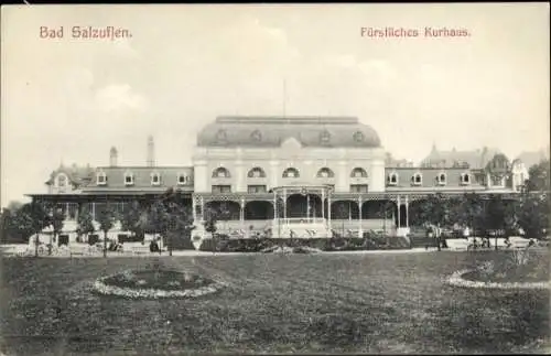 Ak Bad Salzuflen in Lippe, Fürstliches Kurhaus