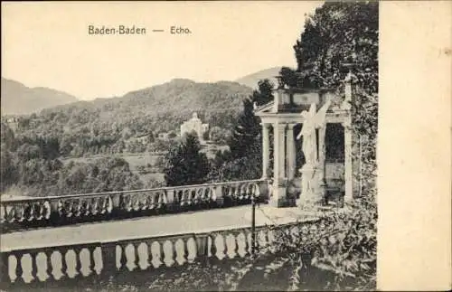 Ak Baden Baden am Schwarzwald, Echo