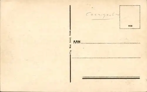 Ak Breda Nordbrabant Niederlande, Groote Markt