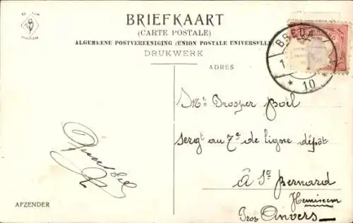 Ak Breda Nordbrabant Niederlande,  Groote Markt