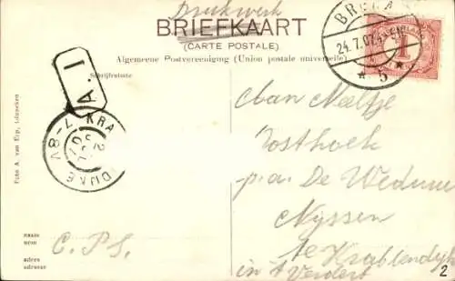 Ak Breda Nordbrabant Niederlande, Groote Markt