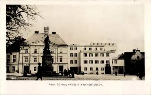 Ak Tábor Südböhmen, Denkmal