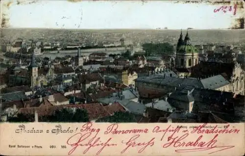 Ak Praha Prag Tschechien, Gesamtansicht