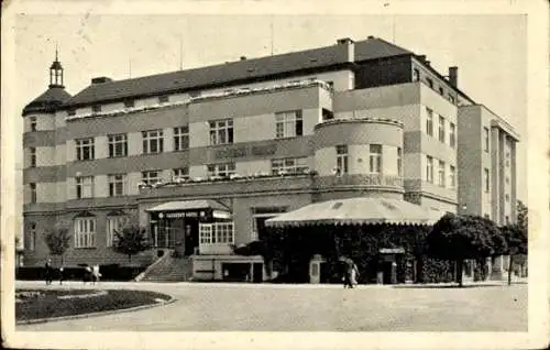 Ak Lázně Poděbrady Bad Podiebrad Region Mittelböhmen, Lázeňský Hotel